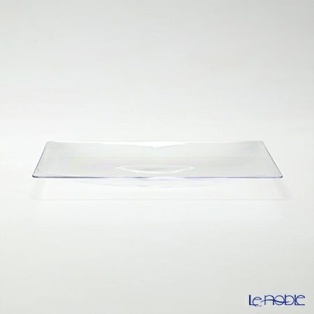 ソリア（solia） プレートコレクション フルイドプレート 16cm クリア PL20230 10枚入