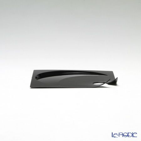 ソリア（solia） プレートコレクション マンタパーティープレート 14×14cm ブラック 20枚入