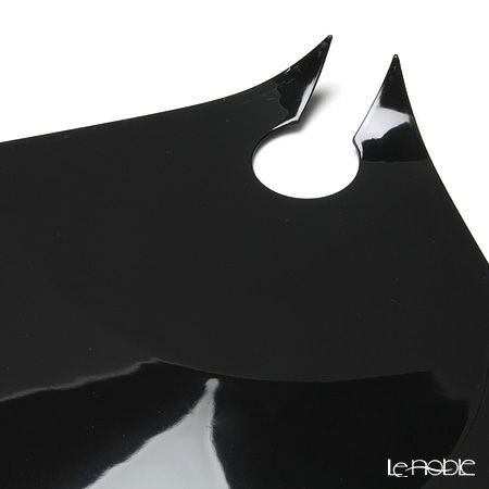 ソリア（solia） プレートコレクション マンタパーティープレート 14×14cm ブラック 20枚入