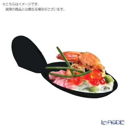 ソリア（solia） パーティー エリカスプーン ブラック PS32703 60個入