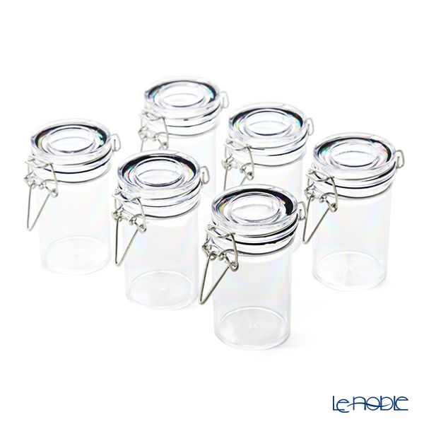 ソリア（solia） パーティー キルナージャー（密閉容器） 80ml BU60050FF クリア 6個入