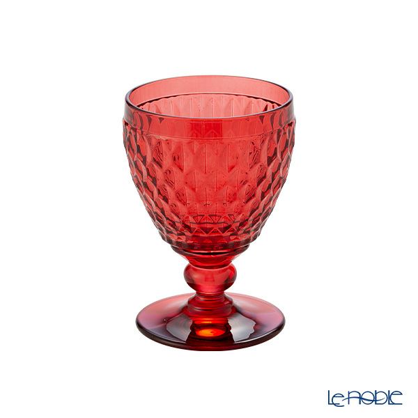 ビレロイ＆ボッホ（Villeroy＆Boch） ボストン ワイングラス レッド 12cm 220ml