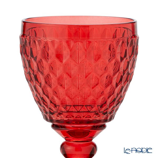 ビレロイ＆ボッホ（Villeroy＆Boch） ボストン ワイングラス レッド 12cm 220ml