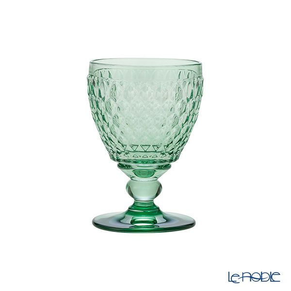 ビレロイ＆ボッホ（Villeroy＆Boch） ボストン ワイングラス グリーン 12cm 220ml