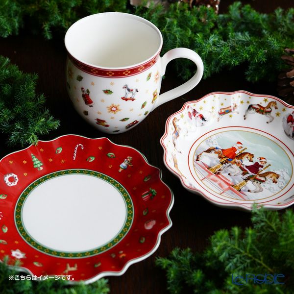 ビレロイ＆ボッホ（Villeroy＆Boch） トイズデライト プレート 24cm レッド 2640