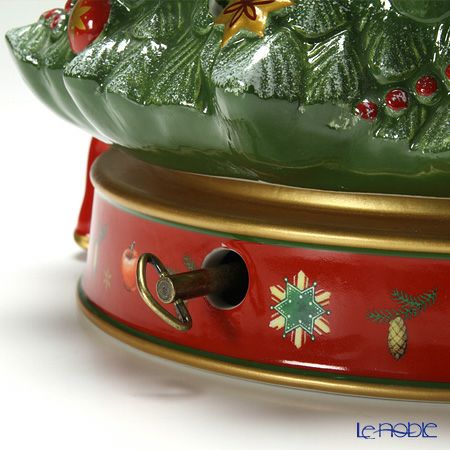 ビレロイ＆ボッホ（Villeroy＆Boch） トイズデライト クリスマスツリー 33cm 8585-6885 （オルゴール付キャンドルホルダー）