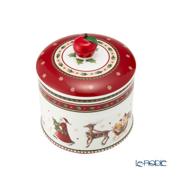 ビレロイ＆ボッホ（Villeroy＆Boch） ウィンターベーカリーデライト ペストリーボックス／ビスケットジャー S 4520