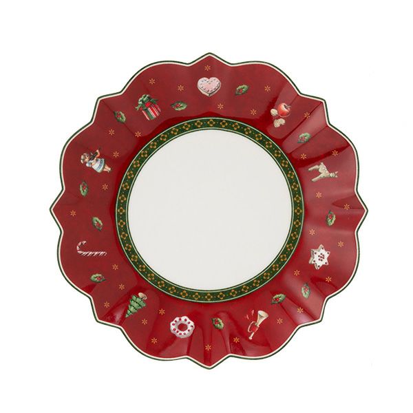 ビレロイ＆ボッホ（Villeroy＆Boch） トイズデライト プレート 17cm レッド 2660
