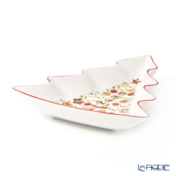 ビレロイ＆ボッホ（Villeroy＆Boch） ウィンターベーカリー デライト トレイ ツリー（L） 26.5cm 3760