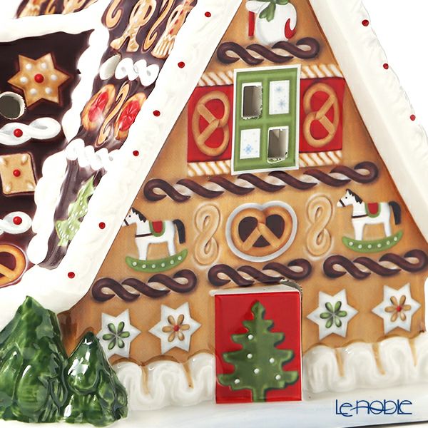 ビレロイ＆ボッホ（Villeroy＆Boch）クリスマストイズ オルゴール ～let It Snow～ ジンジャーブレッドハウス 6505