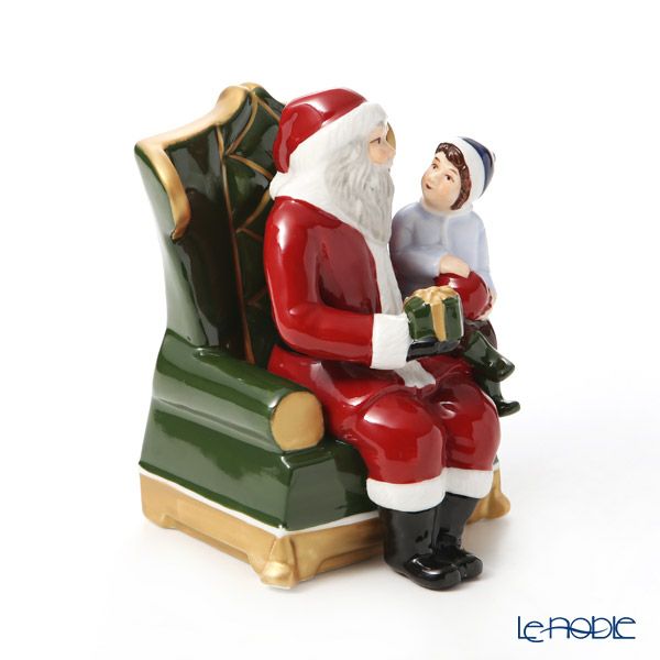 ビレロイ＆ボッホ（Villeroy＆Boch） クリスマストイズ オルゴール 椅子の上のサンタ 6636
