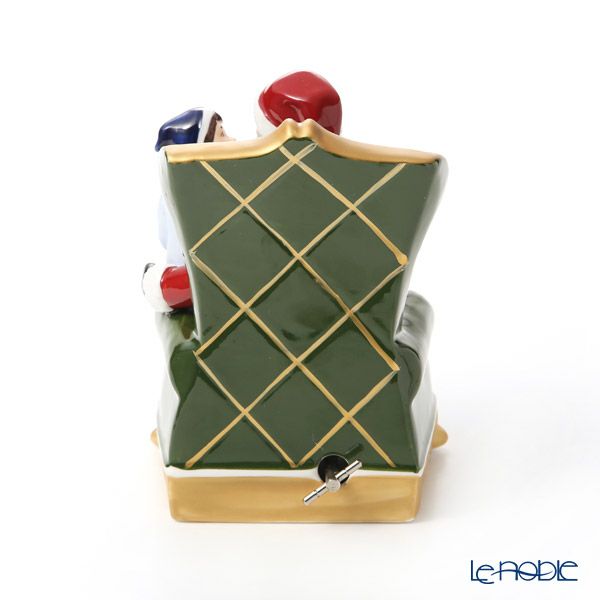 ビレロイ＆ボッホ（Villeroy＆Boch） クリスマストイズ オルゴール 椅子の上のサンタ 6636