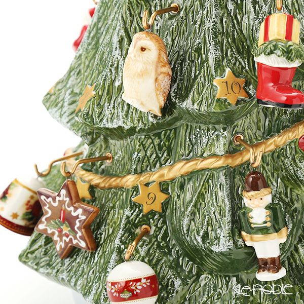 ビレロイ＆ボッホ（Villeroy＆Boch） アドベントカレンダー ツリー3D×オーナメント 53cm 9598