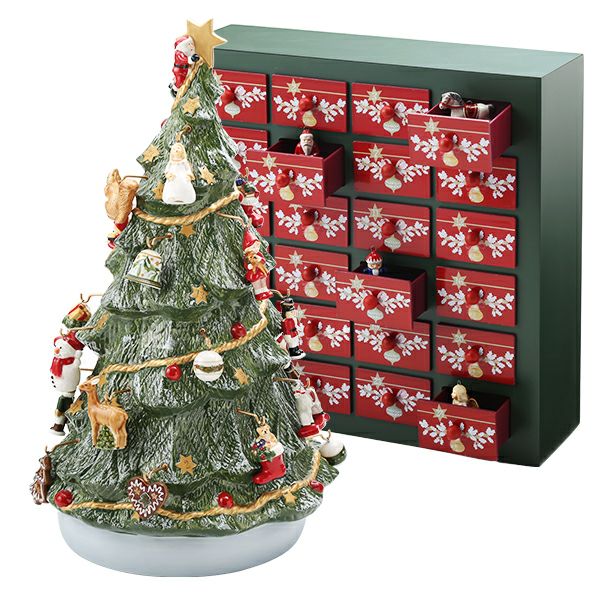 ビレロイ&ボッホ　Villeroy&Boch　ペンギン　クリスマス　置物　陶器 ビレロイ＆ボッホ（Villeroy＆Boch） アドベントカレンダー ツリー3D