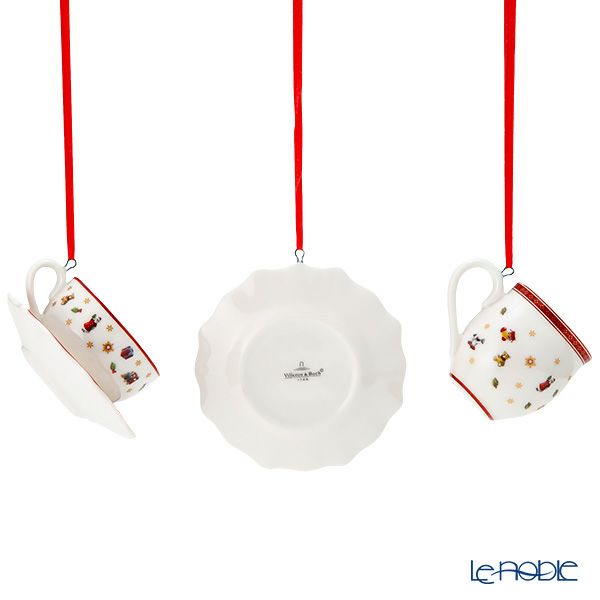 ビレロイ＆ボッホ（Villeroy＆Boch） トイズデライトデコレーション オーナメント3個セット 6664