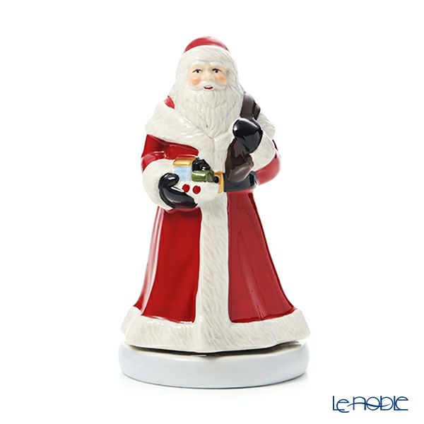 ビレロイ＆ボッホ（Villeroy＆Boch）ノスタルジックメロディー オルゴール ～サンタクロースがやってくる～ サンタ 9cm 6302