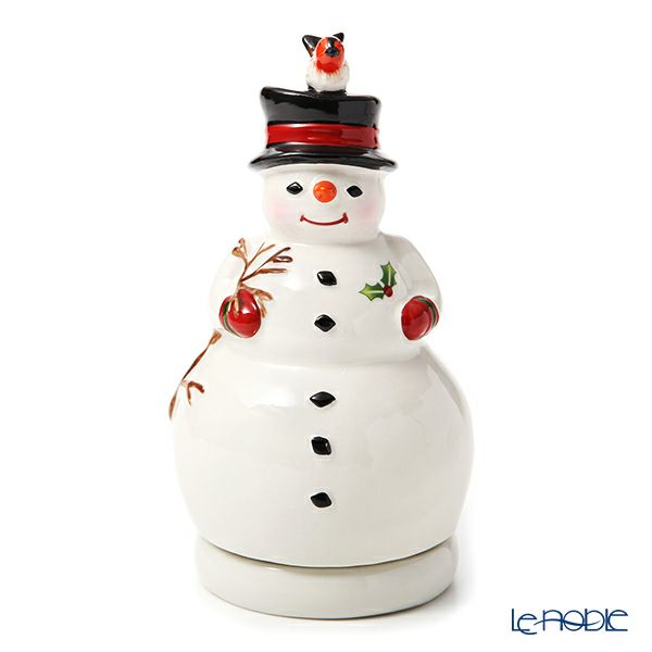 ビレロイ＆ボッホ（Villeroy＆Boch） ノスタルジックメロディー オルゴール スノーマン 15cm 6303