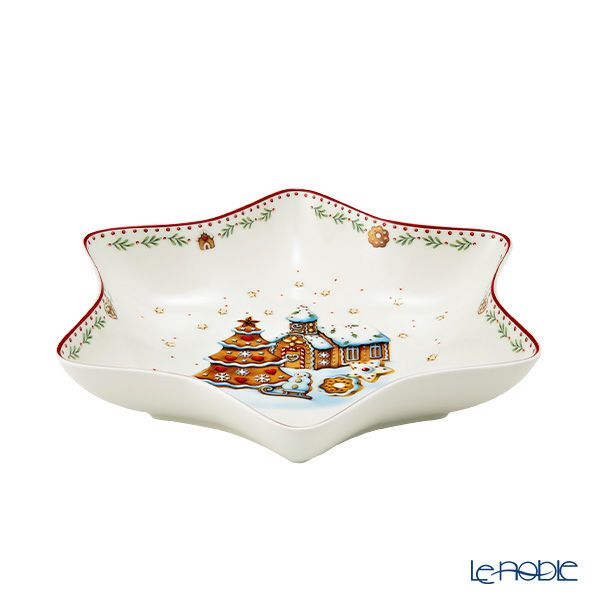 ビレロイ＆ボッホ（Villeroy＆Boch） ウィンターベーカリーデライト トレイ 24.5cm スター 3770