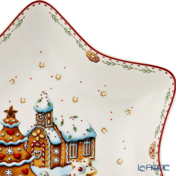 ビレロイ＆ボッホ（Villeroy＆Boch） ウィンターベーカリーデライト トレイ 24.5cm スター 3770