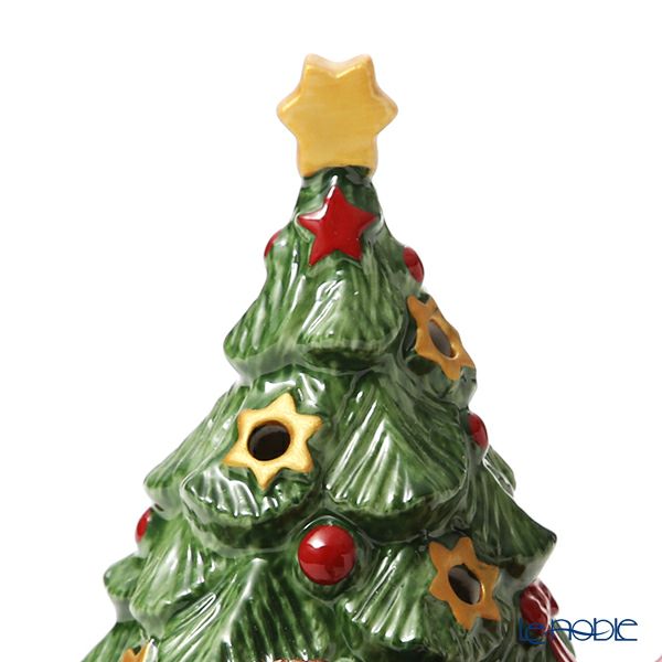 ビレロイ＆ボッホ（Villeroy＆Boch） クリスマストイズ キャンドルホルダー サンタウィズガール 14cm 6640