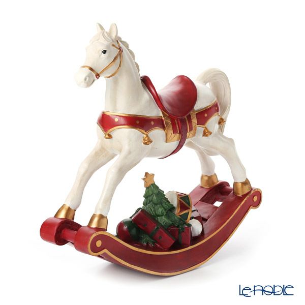 ビレロイ＆ボッホ（Villeroy＆Boch） クリスマストイズ ロッキングホース （XL） 0004 ポリレジン製（プラスチック素材）