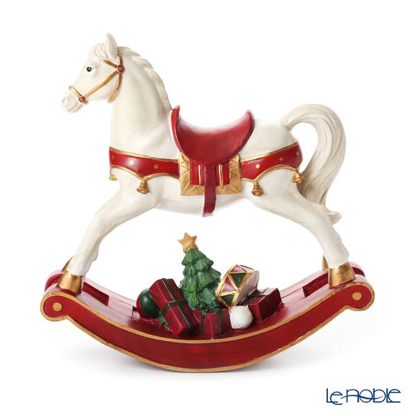 ビレロイ＆ボッホ（Villeroy＆Boch） クリスマストイズ ロッキングホース （XL） 0004 ポリレジン製（プラスチック素材）