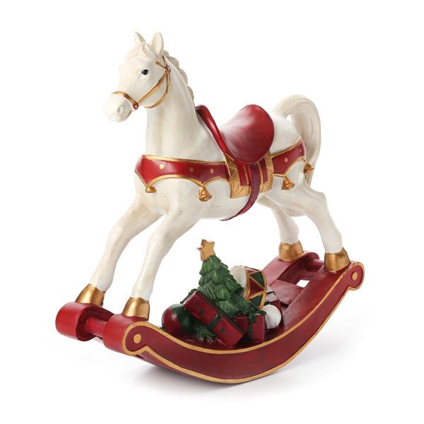 ビレロイ＆ボッホ（Villeroy＆Boch） クリスマストイズ ロッキングホース （XL） 0004 ポリレジン製（プラスチック素材）