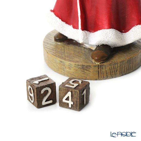 ビレロイ＆ボッホ（Villeroy＆Boch） クリスマストイズ カレンダー サンタ 23cm 0019 ポリレジン製（プラスチック素材）