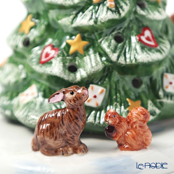 ビレロイ＆ボッホ（Villeroy＆Boch）クリスマストイズ ティーライトホルダー クリスマスツリーと森の仲間たち 6648 キャンドルホルダー