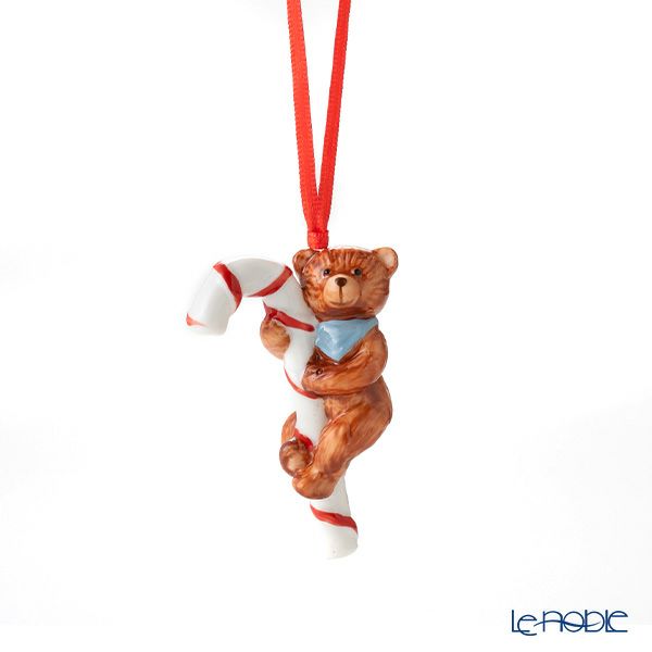 ビレロイ＆ボッホ（Villeroy＆Boch） ノスタルジックオーナメント オーナメント キャンディケイン／キャンディーケーン 3点セット 6690