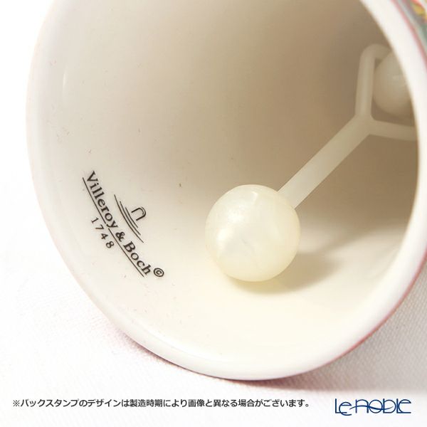 ビレロイ＆ボッホ（Villeroy＆Boch）マイクリスマスツリー オーナメント ベル レッド 6849