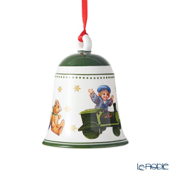 ビレロイ＆ボッホ（Villeroy＆Boch）マイクリスマスツリー オーナメント ベル グリーン 6850