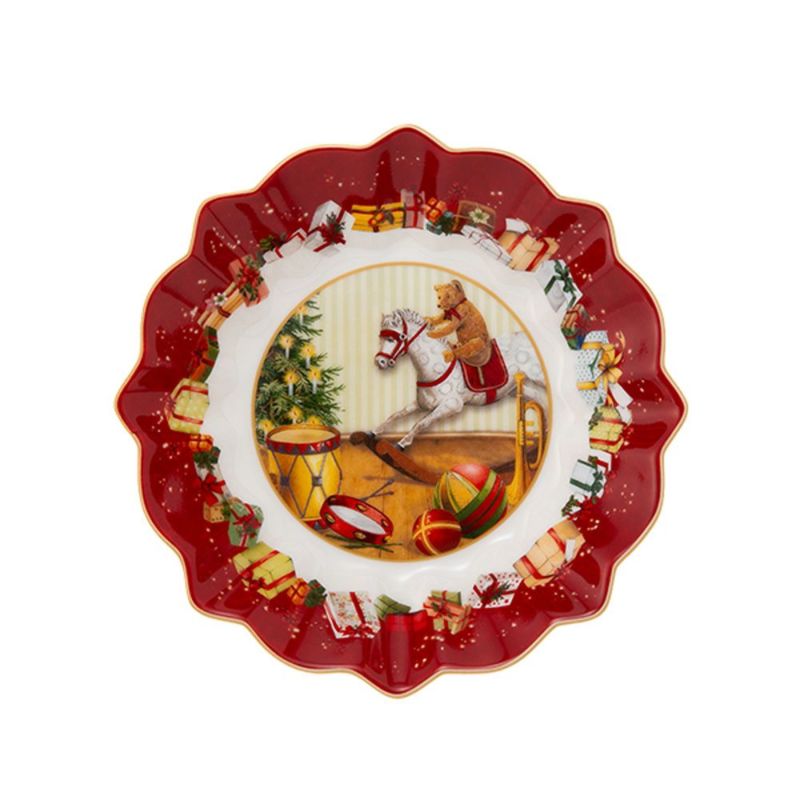 ビレロイ＆ボッホ（Villeroy＆Boch）トイズファンタジー プレート16cm プレゼント／木馬 3688