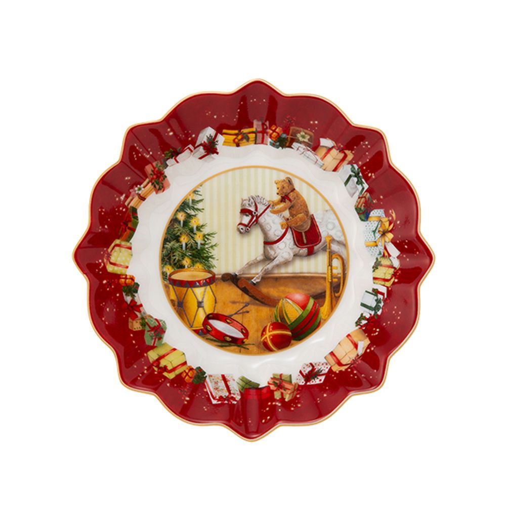 ビレロイ＆ボッホ（Villeroy＆Boch）トイズファンタジー プレート16cm プレゼント／木馬 3688