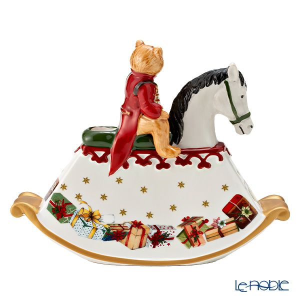 ビレロイ＆ボッホ（Villeroy＆Boch）クリスマストイズ キャンドルホルダー ロッキングホース 6551※キャンドルは付属しておりません。