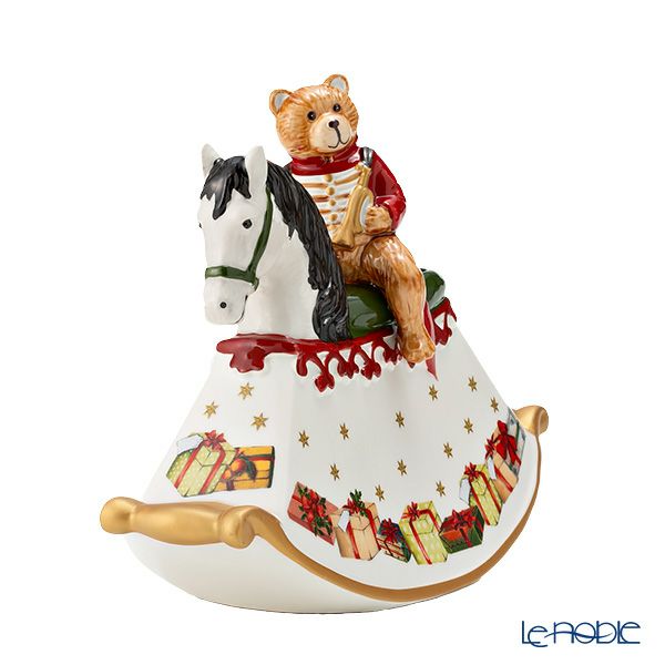 ビレロイ＆ボッホ（Villeroy＆Boch）クリスマストイズ キャンドルホルダー ロッキングホース 6551※キャンドルは付属しておりません。