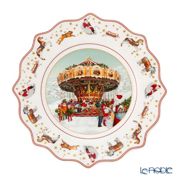 ビレロイ＆ボッホ（Villeroy＆Boch）アニュアルXmasエディション イヤープレート 2024 23.5cm 2648