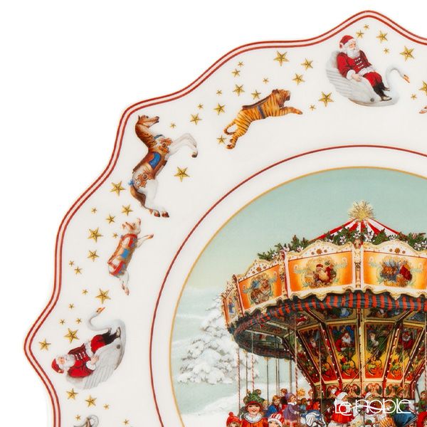 ビレロイ＆ボッホ（Villeroy＆Boch）アニュアルXmasエディション イヤープレート 2024 23.5cm 2648