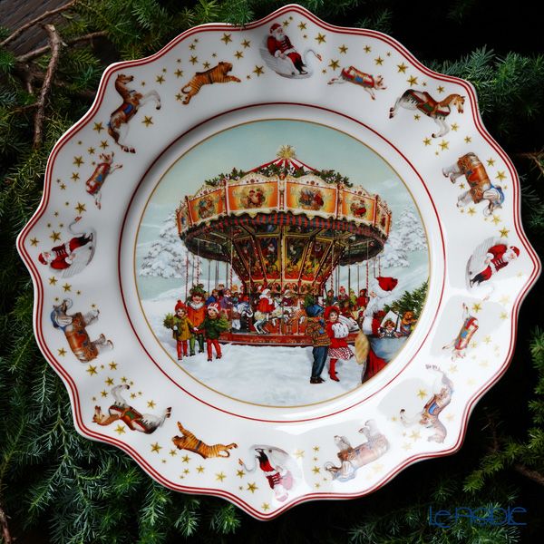 ビレロイ＆ボッホ（Villeroy＆Boch）アニュアルXmasエディション イヤープレート 2024 23.5cm 2648