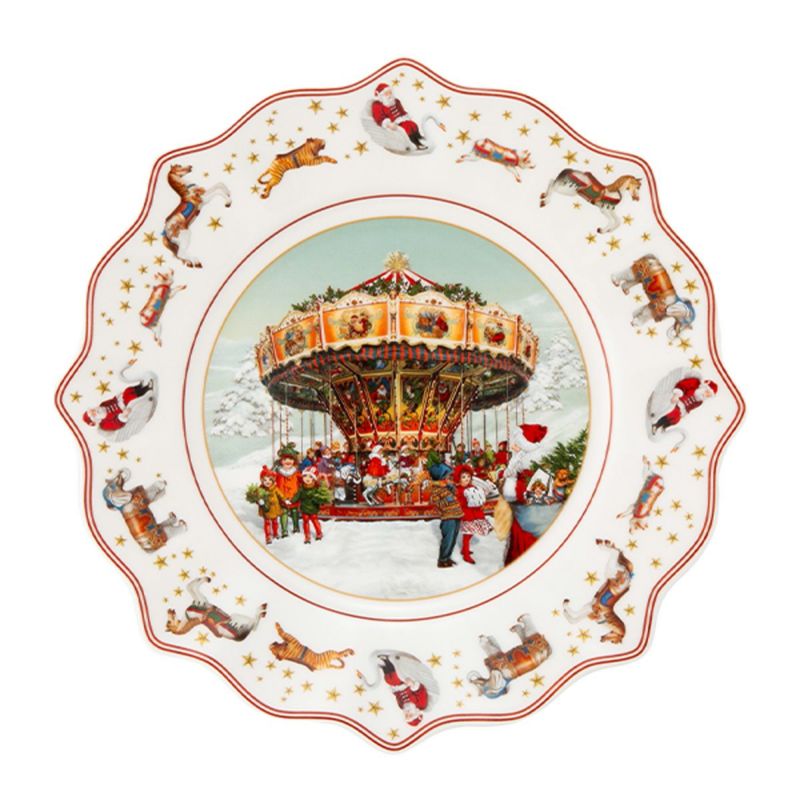 ビレロイ＆ボッホ（Villeroy＆Boch）アニュアルXmasエディション イヤープレート 2024 23.5cm 2648