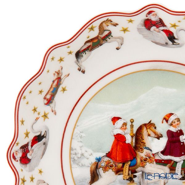 ビレロイ＆ボッホ（Villeroy＆Boch）アニュアルXmasエディション イヤープレート 2024 スモール 16cm 3877