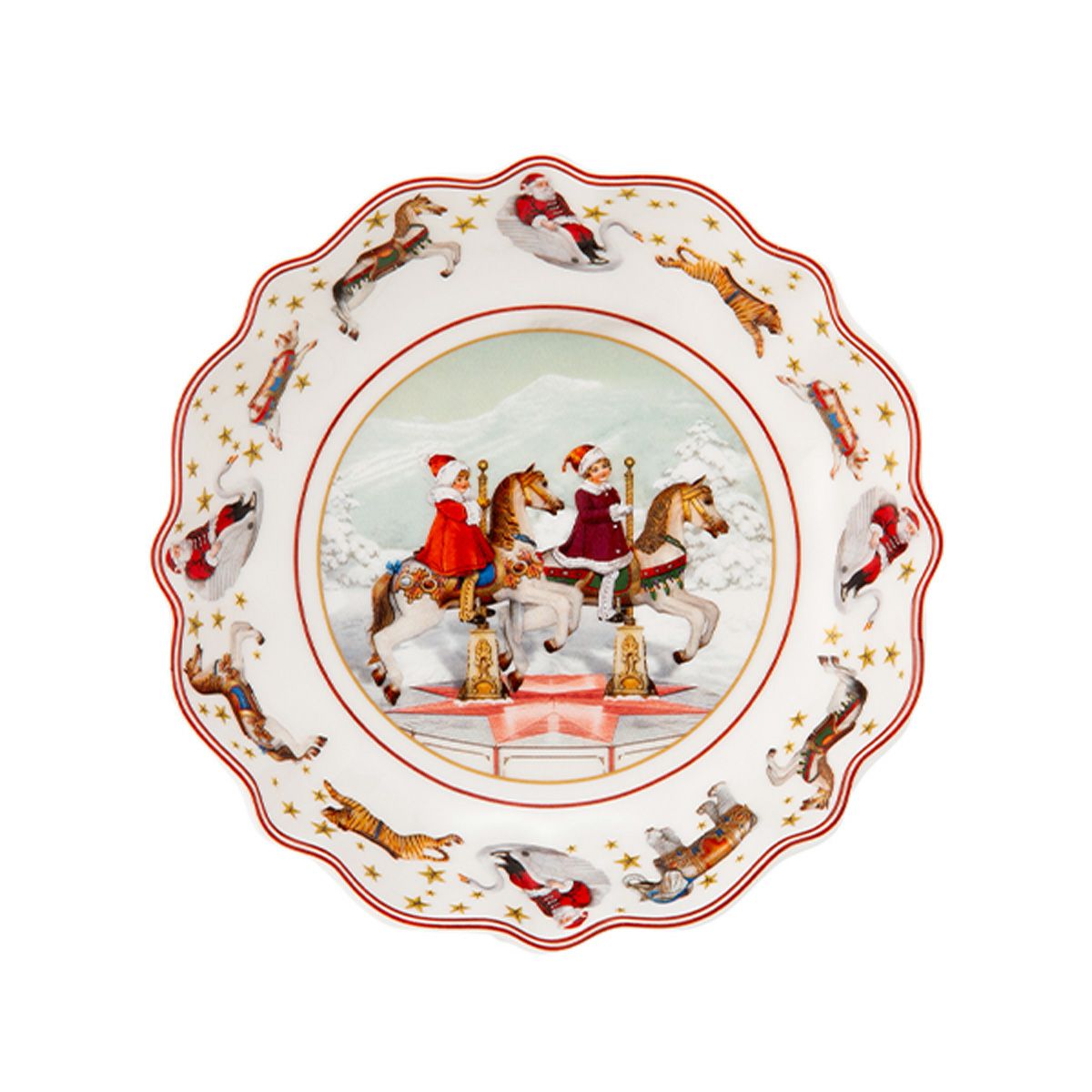 ビレロイ＆ボッホ（Villeroy＆Boch）アニュアルXmasエディション イヤープレート 2024 スモール 16cm 3877