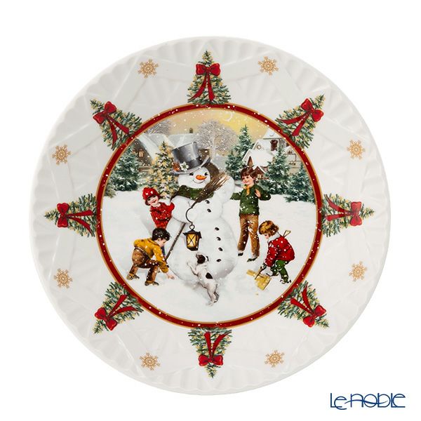 ビレロイ＆ボッホ（Villeroy＆Boch）トイズファンタジー プレート 24cm スノーマン 3660