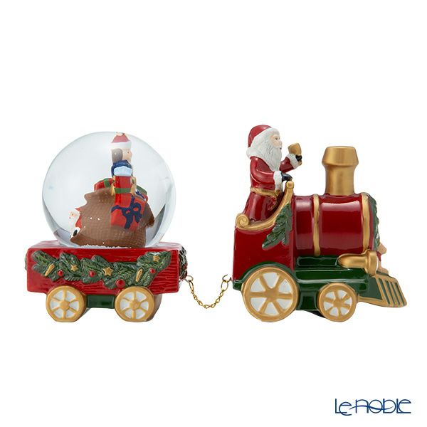 ビレロイ＆ボッホ（Villeroy＆Boch） クリスマストイズ スノードーム トレイン 6696