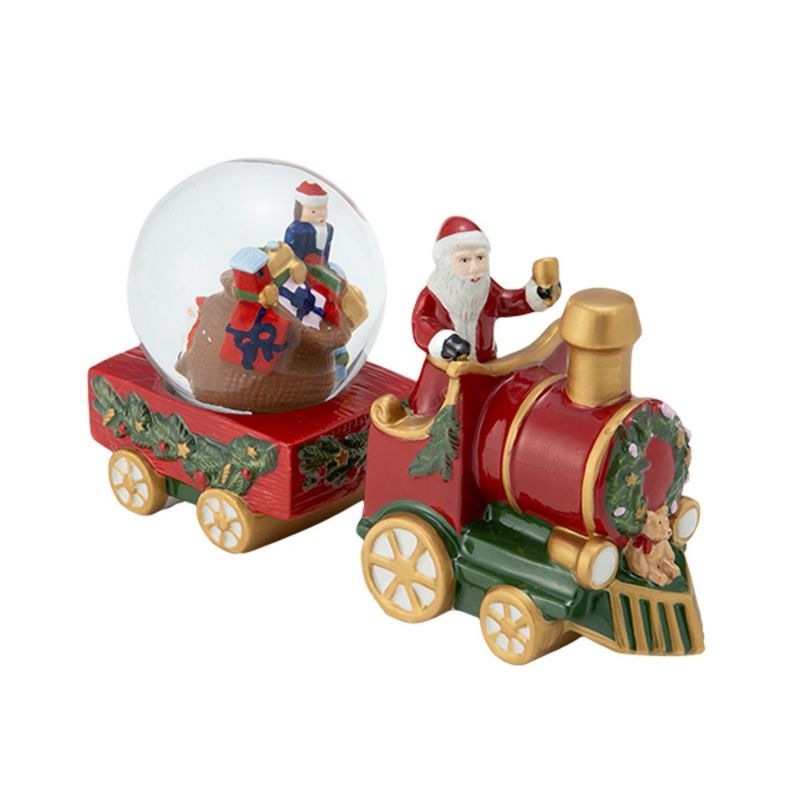 ビレロイ＆ボッホ（Villeroy＆Boch） クリスマストイズ スノードーム トレイン 6696