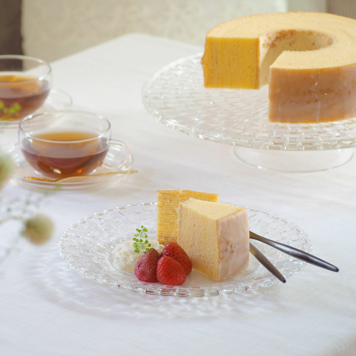 ナハトマン ボサノバ 77809 ケーキスタンド／チップアンドディップ 32cm