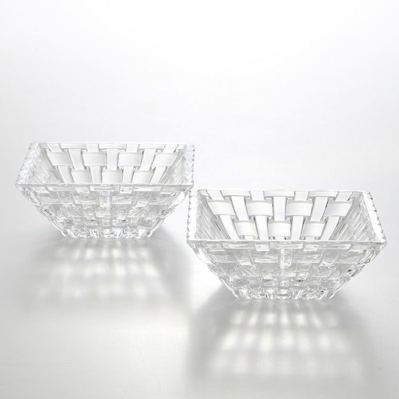 ナハトマン ボサノバ 89694 スクエアボウル 12cm ペア（2個入）