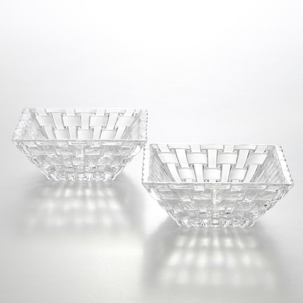 ナハトマン ボサノバ 89694 スクエアボウル 12cm ペア（2個入）