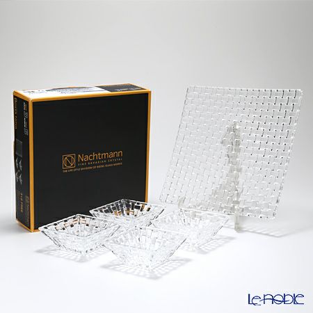 ナハトマン ボサノバ 90023 バリューパックボウル＆プレート（プレート1枚＋ボウル4個入）