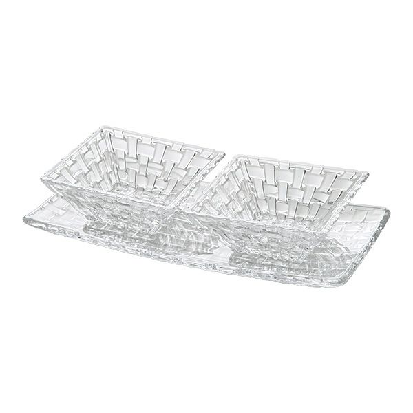 ナハトマン ボサノバ 90026 バリューパックボウル ＆ プレート 3点セット （ボウル2個 + プレート1枚入）